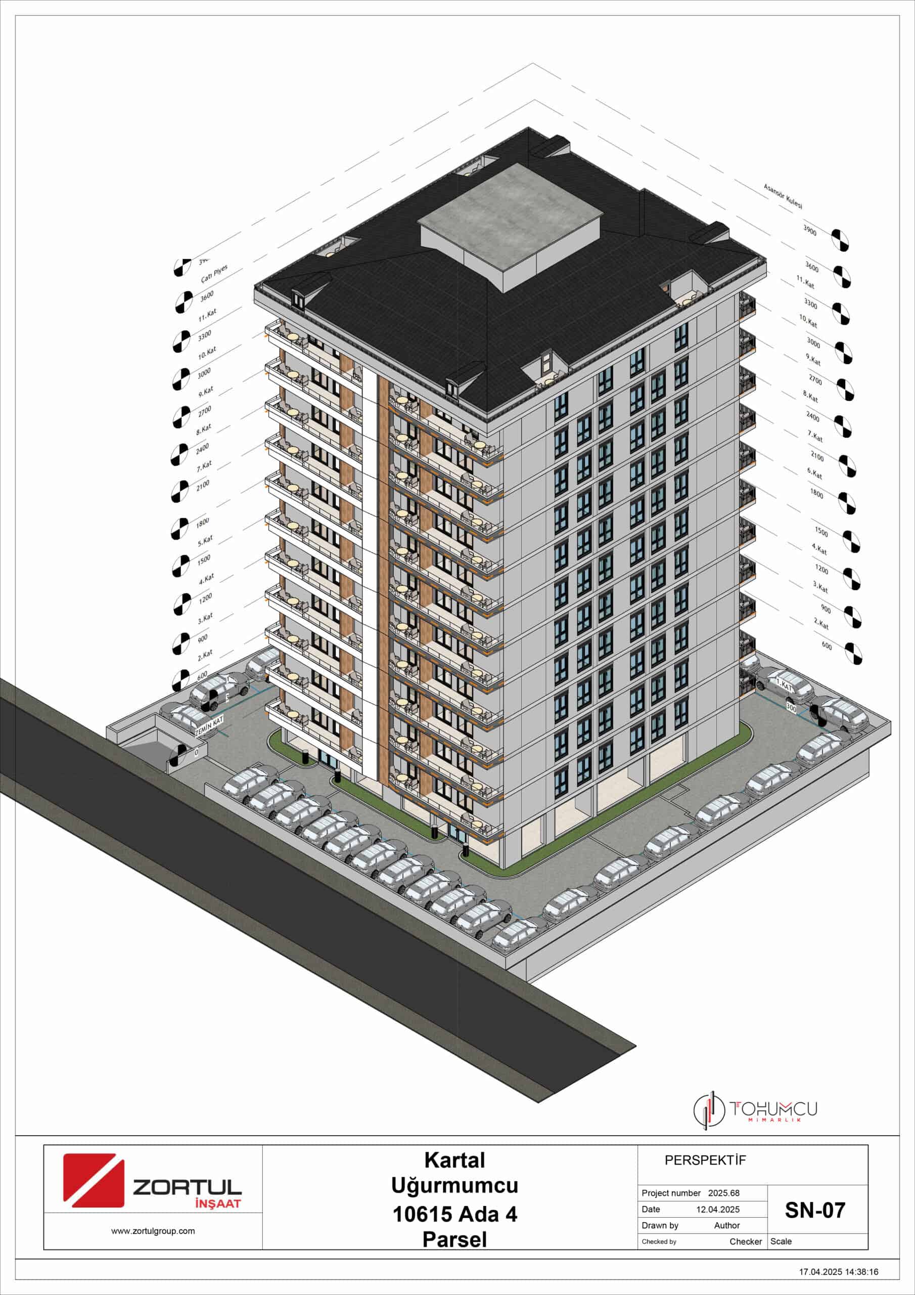 girişli 10615 ada 4 parsel PERSPEKTİF