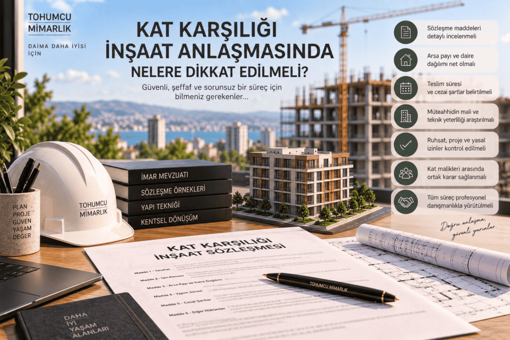 Kat Karşılığı İnşaat Anlaşmasında Nelere Dikkat Edilmeli?