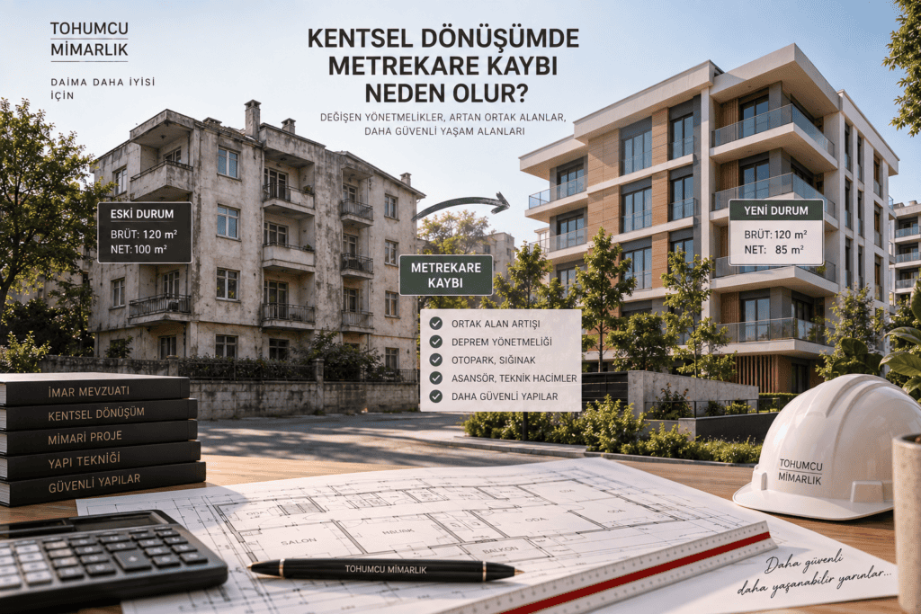 Kentsel Dönüşümde Metrekare Kaybı Neden Olur?