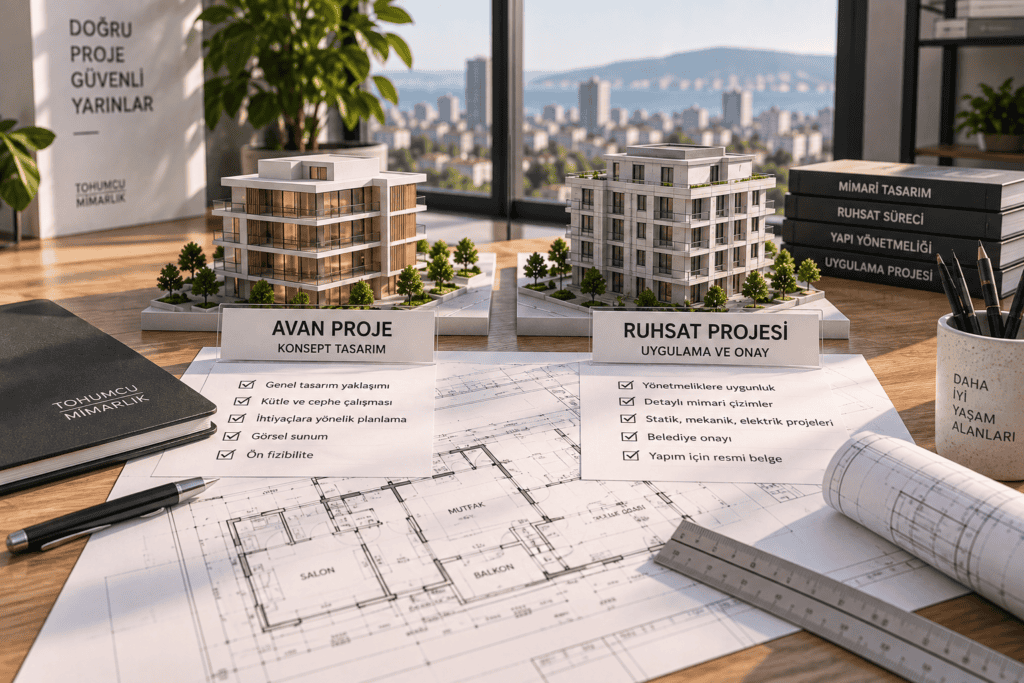 Ruhsat Projesi ile Avan Proje Arasındaki Fark Nedir?