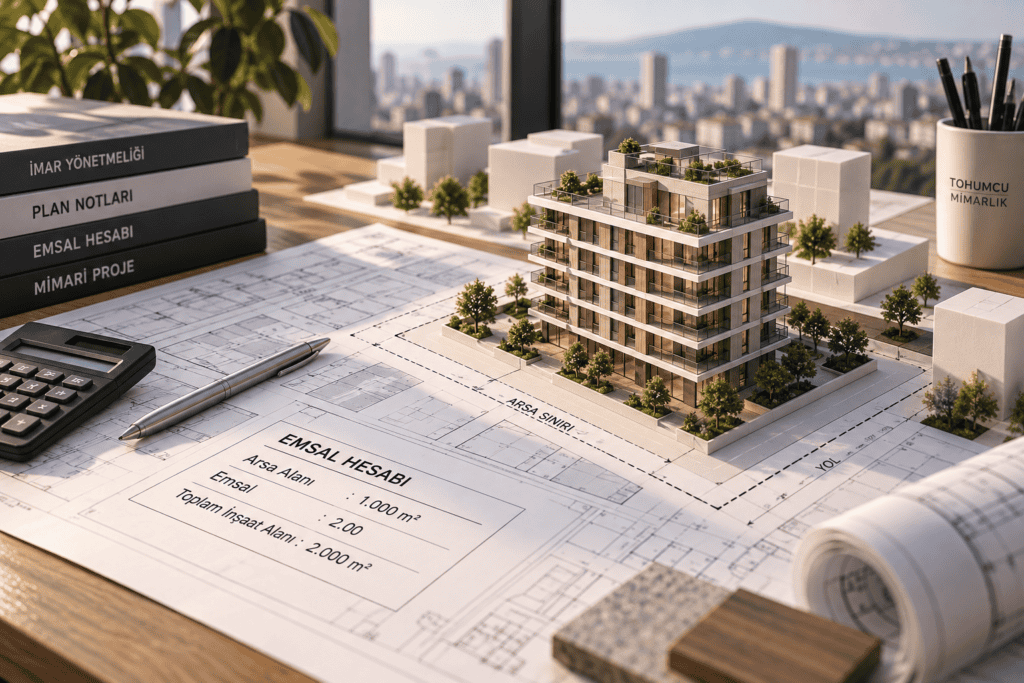Mimari Projede Emsal Hesabı Nasıl Yapılır?